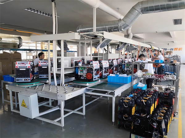 Shenyang Xinfa welding machine assembly workshop (3)